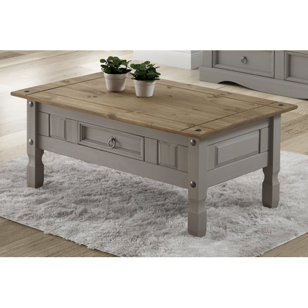 Brambly Cottage Palmea Solid Wood Coffee Table with Storage & Reviews